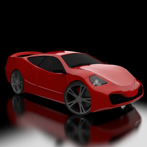 Sports car made in cycles preview image 2